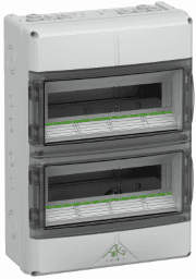 17d8ff6b-92a8-41f4-8bdd-d891425417cb SPELSBERG 73342801 FR AP Kleinverteiler 28TE, 2-reihig 315x450x155mm, IP65 AK 28 Verpackungseinheit:1ST – Bild 1