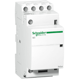 19f36adf-e760-4a34-9905-42f3685a3d70 SCHNEIDER ELECTRIC GC2540M5 Standardschütz Typ GC, 4S, 25A, Spule 22 0-240V AC Verpackungseinheit:1ST – Bild 1