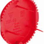 KAISER 1181-60 Signal-Deckel rot 60mm  Verpackungseinheit:50ST
