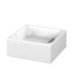 ALVA AQTRFOBT80S ALVA Forta Träger für Brausetasse AQBTFOBT80S, 80x80x14cm  Verpackungseinheit:1ST