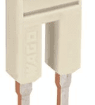 WAGO 2002-402 Kammbrücker isoliert 2-fach, lichtgrau  Verpackungseinheit:1ST