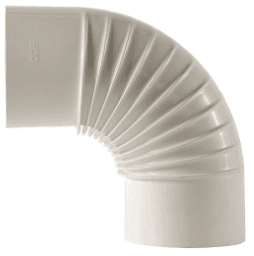 225e1b32-d658-49a8-8986-3edfb25894f6 ALVA ALBK110.90 ALVA Abgasknie 0,6 mm Ø 110 mm, 90°, weiß Verpackungseinheit:1ST – Bild 1