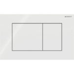 GEBERIT 115.629.SI.1 Geberit Sigma40 Betätigungsplatte für 2-Mengen-Spülung, square: weiß  Verpackungseinheit:1ST