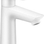 HANSGROHE 71710700 hansgrohe Talis E Einhebel-Waschtischmischer 110 mit Zugstangen-Ablaufgarnitur, Mattweiß 71710XXX Verpackungseinheit:1ST