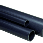 ALVA ACSWR50 ALVA PVC-U Rohr 50x2,4, 5 Meter für Schwimmbadanwendung PN10, grau  Verpackungseinheit:5M