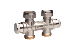 28f2dcfa-ea3d-4018-9fbf-f69f361d7336 DANFOSS 013G7870 Danfoss dynamischer Hahnblock RLV-KDV für Ventil-HK R 1/2", Durchgang Verpackungseinheit:1ST – Bild 1