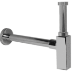 ALVA AQARVADS1 ALVA Varia Design-Sifon 5/4" ohne Ventil Wandrohr 32x300mm, Chrom  Verpackungseinheit:1ST