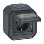 LEGRAND 069708L FR AP Green'Up Schutzkontakt-Steckdose S L,EB,IP44,IK08, Anthrazit 069708L PLEXO NEW Verpackungseinheit:1ST