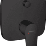 HANSGROHE 71745670 hansgrohe Talis E Einhebel-Wannenmischer Unterputz für iBox universal, Mattschwarz 71745XXX Verpackungseinheit:1ST