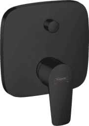 2c7b3abb-42bd-446f-8715-47bc4680eb8c HANSGROHE 71745670 hansgrohe Talis E Einhebel-Wannenmischer Unterputz für iBox universal, Mattschwarz 71745XXX Verpackungseinheit:1ST – Bild 1