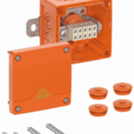 SPELSBERG 86650201 Kabelabzweigkasten E90, 100x100x70mm Klemme 5p 1,5mm², M25, Schraubdeckel WKE 2 - 5 X 1,5² Verpackungseinheit:1ST