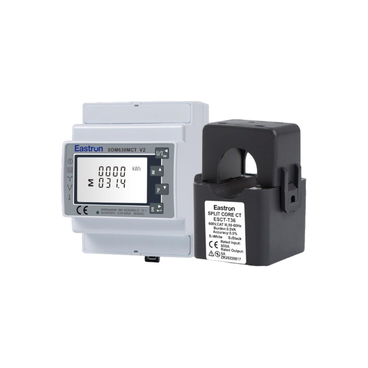 Created with GIMP 1426000300 Sigenergy Power Sensor Three Phase External 600A CT DH Verpackungseinheit:1STK – Bild 1