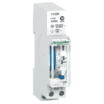 SCHNEIDER ELECTRIC 15336 Zeitschaltuhr mech. IH24h 1c ARM, 1 TE, 24 Std., 1 Kanal, 100 Std. Reserve  Verpackungseinheit:1ST
