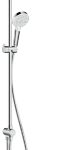 HANSGROHE 27270000 hansgrohe Crometta S Showerpipe 240 1jet EcoSmart Reno, Chrom 27270XXX Verpackungseinheit:1ST