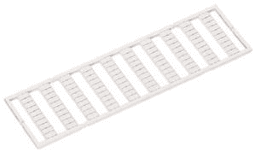 3b53a017-ae44-4476-9fa4-41cc052a42e9 WAGO 793-5503 WMB-Beschriftungskarte weiß waagrecht bedruckt 11 ... 20 (10x) aufrastbar weiß Verpackungseinheit:5ST – Bild 1