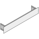 KE KELIT 1002841 KE KELIT KM577SB KELOX UP-Verteilerschrank Sichtblende für Putzleiste 10-13/90 KM577SB Verpackungseinheit:1ST