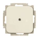 BUSCH-JAEGER 2CKA001715A0218 Blindzentralscheibe mit Tragring Reflex SI weiß 2538-212 Verpackungseinheit:1ST