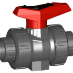 FISCHER GEORG 161546073 GF Kugelhahn 546 PVC-U/FKM d 25 Muffe  Verpackungseinheit:1ST