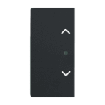 BUSCH-JAEGER 2CKA006220A0505 @ Wippe 2-fach li/re, Symbol Jalousie div. Flächenprogramme, schwarz matt 6232-20-885 Verpackungseinheit:1ST