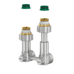 ALVA ALKTELEE3/4 ALVA Hahnblock Eckform 3/4" teleskopisch Längenausgleich 25mm  Verpackungseinheit:1ST