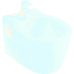 ALVA AQKEBEWBID ALVA Bela Wandbidet Weiß  Verpackungseinheit:1ST