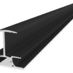 K2 SYSTEMS 2004335 Einlegeschiene 2.0, schwarz, 5,7 m für Modulrahmenhöhe 40 mm  Verpackungseinheit:20ST