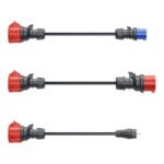 CH-04-33 Go-e 11kW Gemini flex Adapterset Verpackungseinheit:1STK