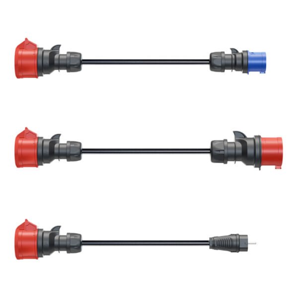 CH-04-07 Go-e 22kW Gemini flex Adapterset Verpackungseinheit:1STK