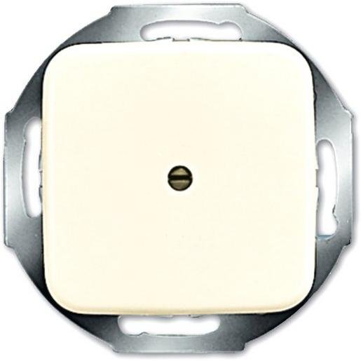 Busch-Jaeger 2CKA001710A0623 Zentralscheibe Leitungsauslass mit Tragring weiß - Duro 2000 SI Verpackungseinheit:1ST