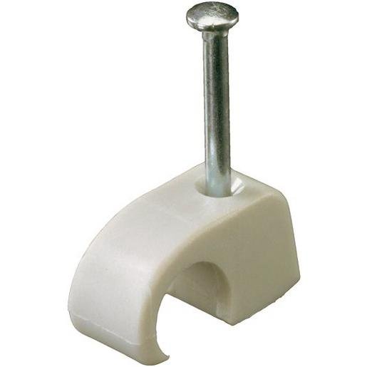 Kleinhuis K10/25GR Rundschelle 10/25 Stahlnagel verzinkt Ø 2 mm lichtgrau Verpackungseinheit:100ST