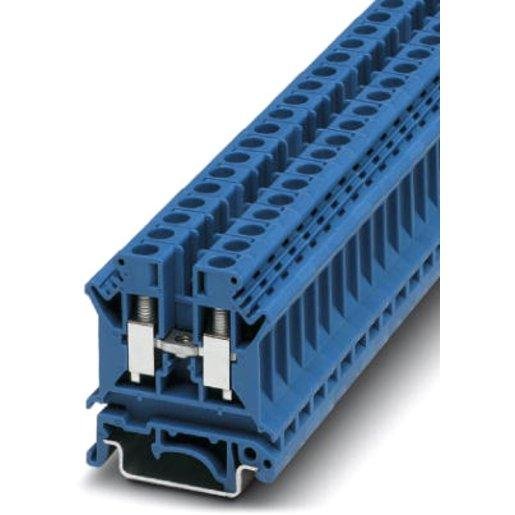 Phoenix 3004977 Durchgangsreihenklemme - UK 6 N BU Verpackungseinheit:1ST