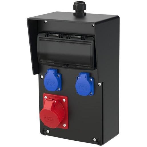 PCE 9217146 Vollgummi Wandverteiler Furt BV 16/5 2xSSD M25oBVu HKL Pc Verpackungseinheit:1ST