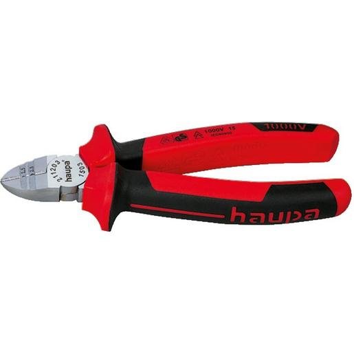 Haupa 211203 VDE Seitenschneider mit Abisolierfunktion 165 mm 1000 V Verpackungseinheit:1ST