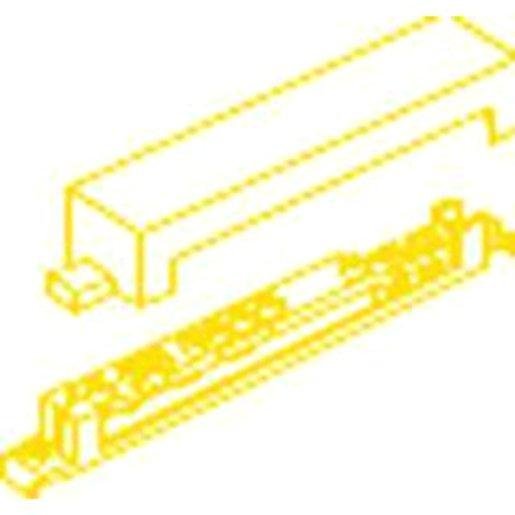 Kleinhuis K409 Potenzialausgleichsschiene 409 für Hausanschlüsse Messing vernickelt Verpackungseinheit:1ST