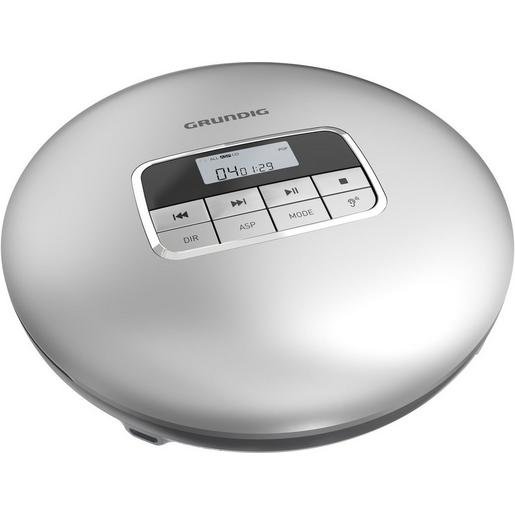 Grundig GCP1020 Portable CD Player GCDP 8500 silber Verpackungseinheit:1ST