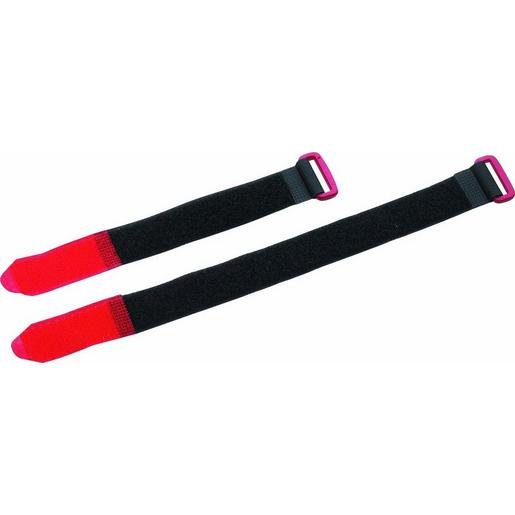 Cimco 181904 Klettbandgurt mit Kunststofföse 25x360mm rot/schwarz Verpackungseinheit:10ST