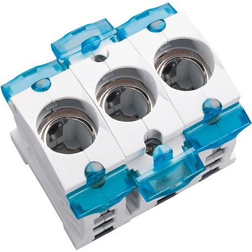 Wöhner 92000210 Einbau-Sicherungssockel D02 E18 63A 3polig 31306 Verpackungseinheit:1ST