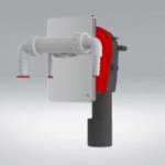 ALVA AC402 ALVA Waschgeräte-UP-Siphon DN40/50 ohne Kugel, inkl. Doppelanschluss  Verpackungseinheit:1ST