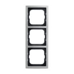 BUSCH-JAEGER 2CKA001754A4319 Rahmen 3-fach Pur Edelstahl 1723-866K Verpackungseinheit:1ST