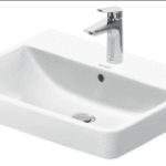DURAVIT 2375600000 DU Waschtisch 600mm, Duravit No.1 weiß, mit ÜL, mit HLB 237560 Verpackungseinheit:1ST