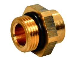 5ff2cab8-7e22-4b7f-855a-f9b161e28629 ALVA ALHPEVA ALVA Probeentnahmeventil Adapter 3/8"-1/4" Rotguss Verpackungseinheit:1ST – Bild 1