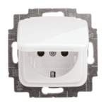 BUSCH-JAEGER 2CKA002013A5314 Steckdose mit Klappdeckel+Kinderschutz Reflex SI alpinweiß 20 EUKB-214 Verpackungseinheit:1ST