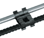 DEHN 308130 DEHNclip Bewehrungsklemme St/blank f. Rd 6mm / Rd 10mm DC BK 6 RD10 STBLANK Verpackungseinheit:1ST