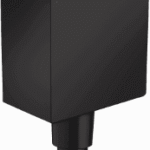 HANSGROHE 26455670 hansgrohe FixFit Wandanschluss Square mit Rückflussverhinderer, Mattschwarz 26455XXX Verpackungseinheit:1ST
