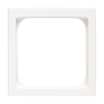 BUSCH-JAEGER 2CKA001710A3522 Zwischenplatte zur Aufnahme von 50x50mm div. Flächenprogramme, studioweiß 1746/10-84 Verpackungseinheit:1ST