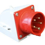 PC ELECTRIC 515-6 CEE Wandgerätestecker 16A 5p 6h IP44  Verpackungseinheit:1ST