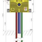 MHS 30142ME5PO0000 mhs Waschtisch 30142ME5po0000 Auslass 80mm WTU/AS80-I/20/ME-Geberit Mepla  Verpackungseinheit:1ST