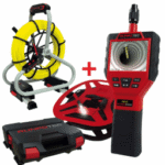 RUNPOTEC 11140 RUNPOCAM RC2 - 50 m + Profi Set - 50 m Multifunctionskamera mit Glasfaser Schub  Verpackungseinheit:1ST