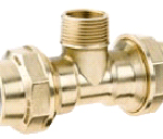 ALVA ACB88182.25 ALVA T-Verbindungsstück, MA-AG/IG 25-3/4"/1/2"-25  Verpackungseinheit:1ST