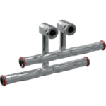 GEBERIT 24046 GE Mapress C-Stahl Hzk-Anschluss Set VL/RL m. EK-Klemmverschr. d18 x 15mm  Verpackungseinheit:1ST